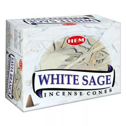 White Sage Incense Cones